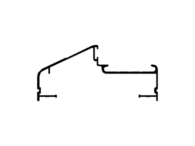 Marco puerta de rebatir de 36 mm
